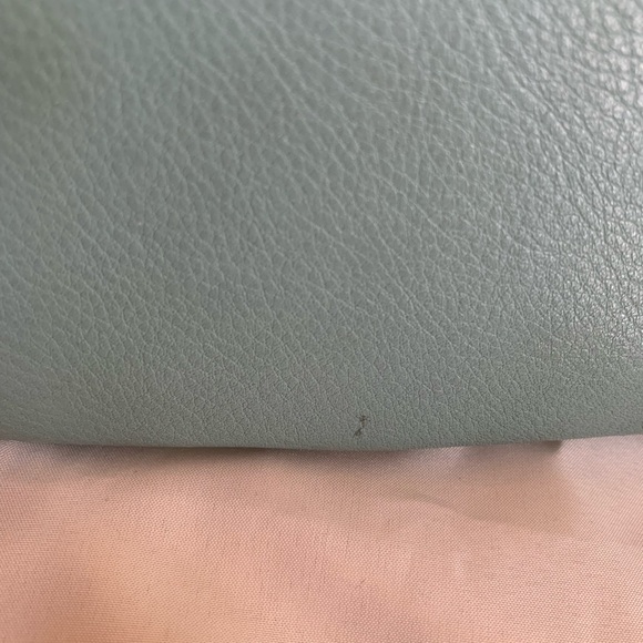 Hobo Teal Pier Leather Purse Small Crossbody Lightweight Bag Adjustable Strap - Picture 11 of 14